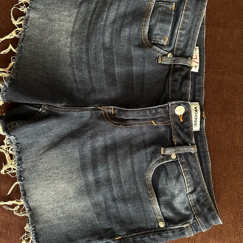 Vigoss Dark Wash Denim Shorts